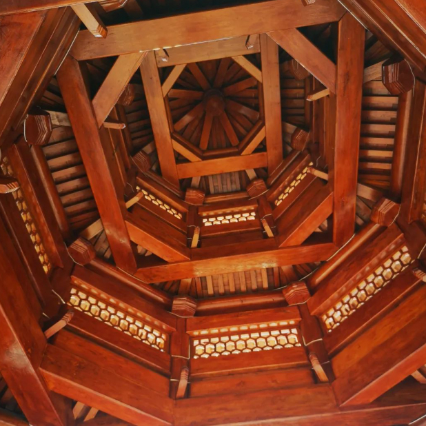 Inside the Pavillion