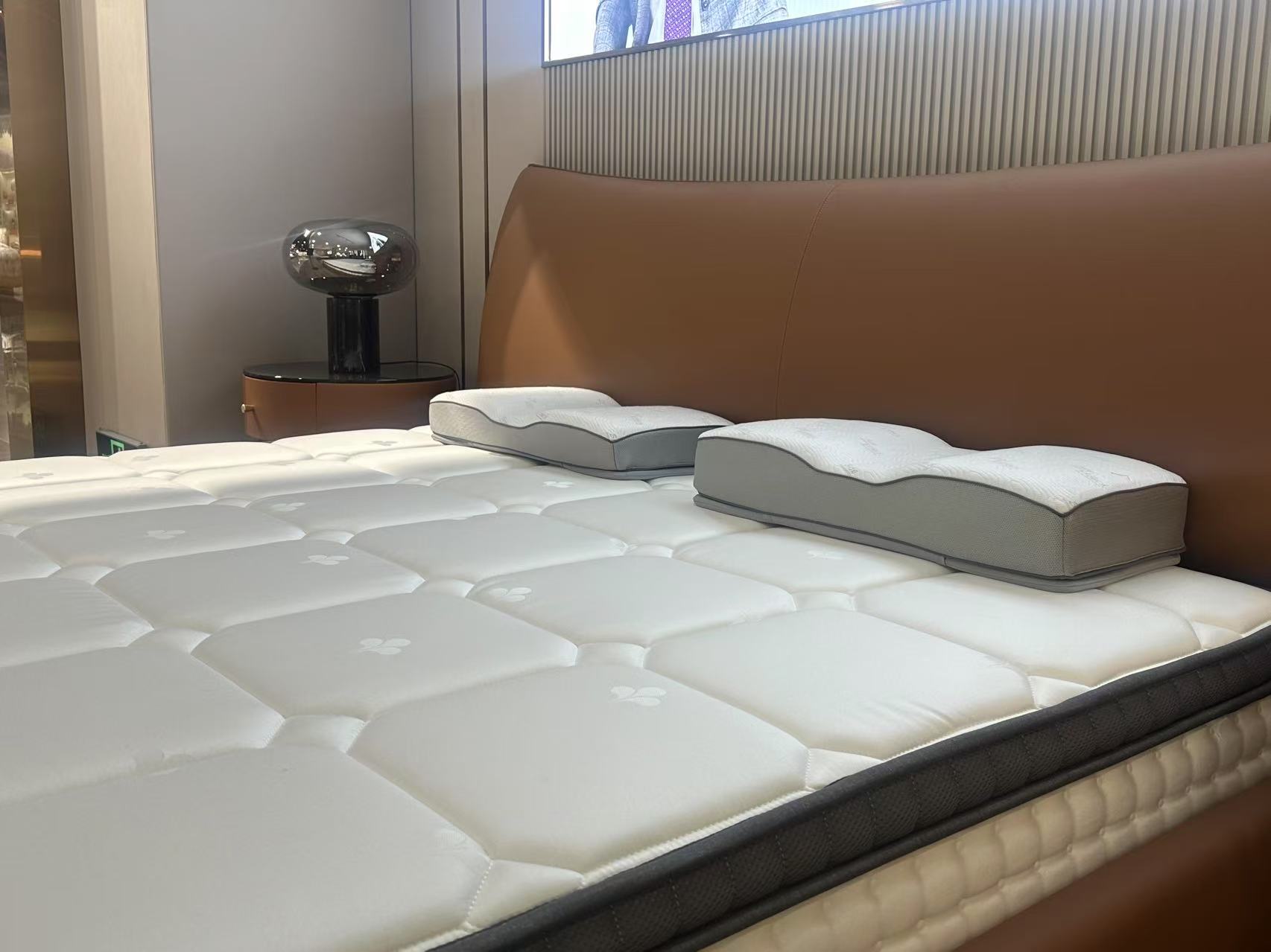 Pillow and Mattress display showroom